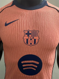 25-26 BAR Pink Orange Special Edition Player Version Soccer Jersey