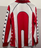 1999-2001 Red Star Home Retro Long Sleeve Soccer Jersey