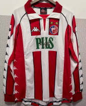 1999-2001 Red Star Home Retro Long Sleeve Soccer Jersey 1999-2001 Red Star Home Retro Long Sleeve Soccer Jersey