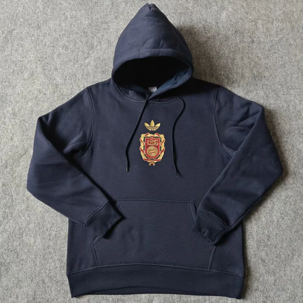 25-26 Bayern 125th Anniversary Royal blue Hoody (加绒)