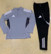 2025 AD Gray Half Pull Tracksuit 