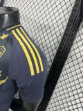 25-26 Boca Juniors Grey Player Version Soccer Jersey