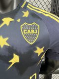 25-26 Boca Juniors Grey Player Version Soccer Jersey