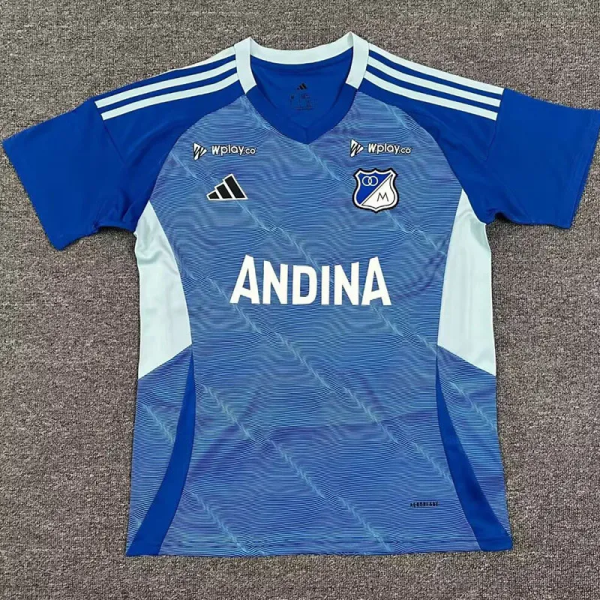 25-26 Millonarios Fútbol Home Fans Version Soccer Jersey