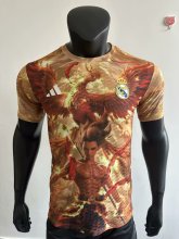 25-26 RMA Orange Special Edition Player Version Soccer Jersey