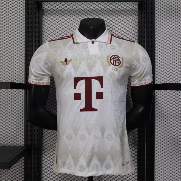 24-25 Bayern Special Edition White Player Version Soccer Jersey