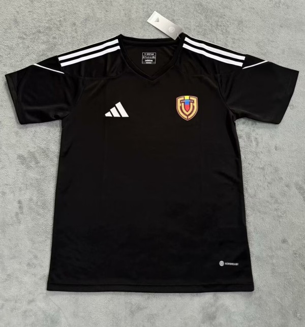 25-26 Venezuela Black Special Edition Fans Soccer Jersey*黄标
