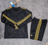 25-26 Mexico Black Special Edition Long sleeves Kids Soccer Jersey