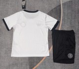 24-25 Germany White 125th Anniversary Kids Soccer Jersey