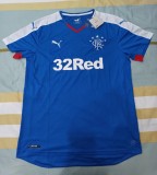 2015-2016 Rangers Home Retro soccer Jersey