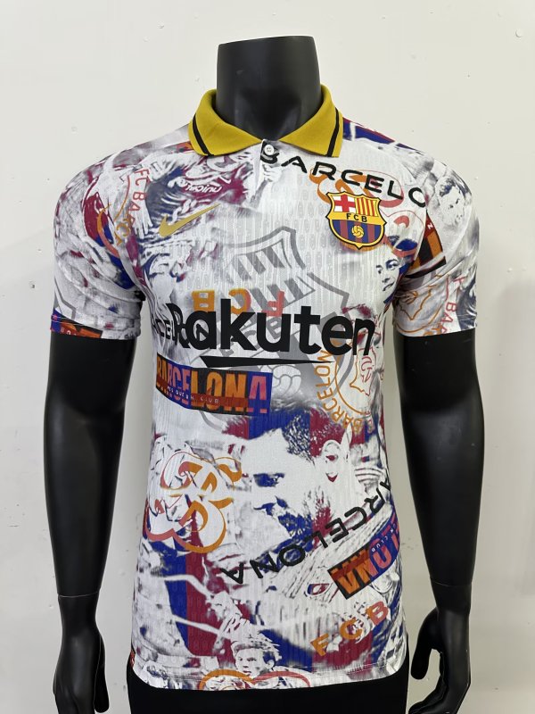 25-26 BAR Special Edition Player Version Training Shirts *红1899涂鸦