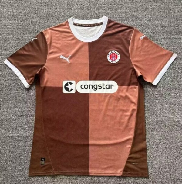 24-25 St. Pauli Home Fans Soccer Jersey