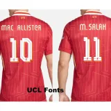25-26 LIV Black Goalkeeper Player Version Soccer Jersey