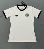 24-25 Germany White 125th Anniversary Women Fans Soccer Jersey