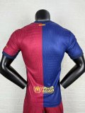 24-25 BAR Home Player Version Soccer Jersey*空白版本