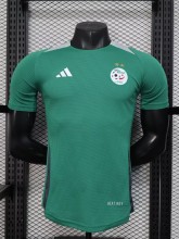 25-26 Algeria Green Player Version Training shirts