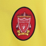 1997-1998 LIV Away Yellow Retro Soccer Jersey