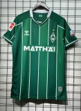 25-26 Werder Bremen Home Fans Soccer Jersey