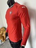 25-26 Portugal Home Long Sleeve Player Version Soccer Jersey (长袖球员)