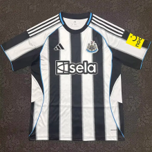 25-26 Newcastle Home Fans Soccer Jersey