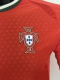 25-26 Portugal Home Long Sleeve Player Version Soccer Jersey (长袖球员)