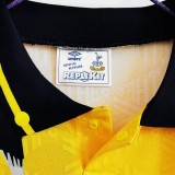1992-1994 TOT Yellow Retro Soccer Jersey