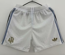 24-25 Argentina White Player Version Shorts Pants