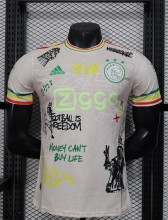 25-26 Aja× Grey Special Edition Player Version Soccer Jersey