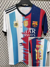 25-26 MESSI #10 Special Edition Fans Soccer Jersey *右蓝白