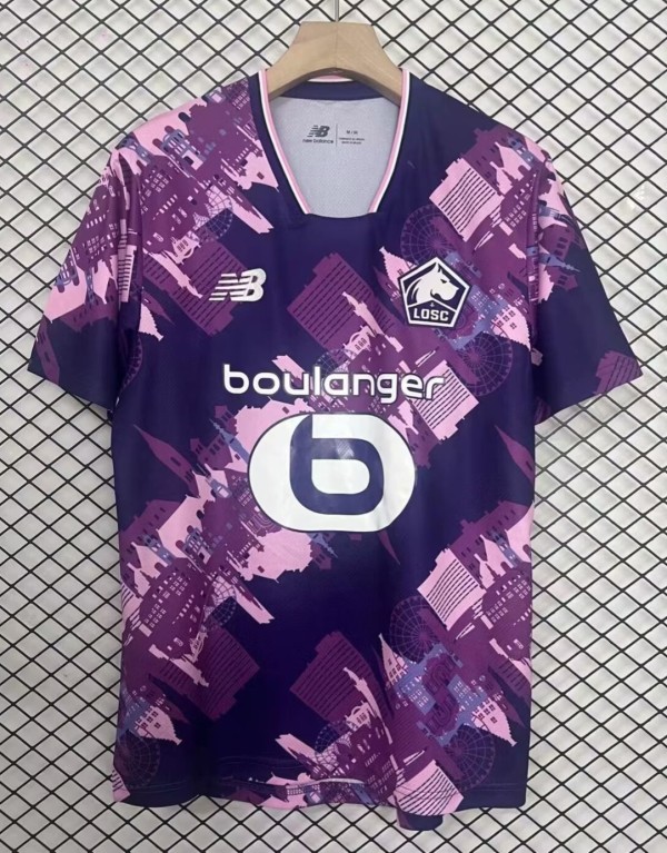 25-26 Lille Fourth Fans Soccer Jersey