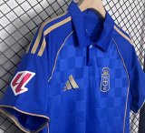 25-26 Real Oviedo Home Fans Soccer Jersey