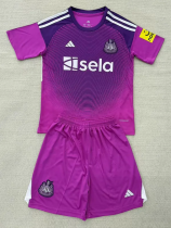 25-26 Newcastle Purple Goalkeeper Kids Soccer Jersey 25-26 Newcastle Purple Goalkeeper Kids Soccer Jersey