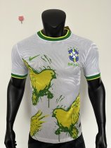 25-26 Brazil White Special Edition Player Version Soccer Jersey