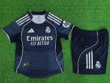 25-26 RMA Away Kids Player Version Soccer Jersey (球员童装)