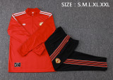25-26 Man Utd High Quality Half Pull Tracksuit