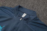 24-25 Man City High Quality Half Pull Tracksuit
