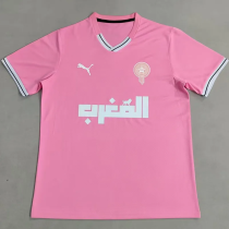 25-26 Morocco Pink Training shirts (白袖边) 25-26 Morocco Pink Training shirts (白袖边)
