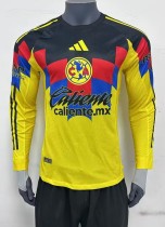 25-26 Club America Home Long sleeves Player Version Soccer Jersey 25-26 Club America Home Long sleeves Player Version Soccer Jersey