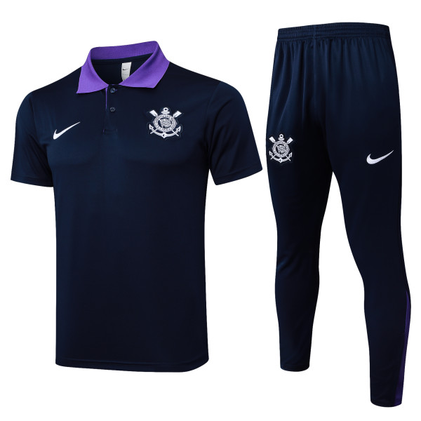 24-25 Corinthians High Quality Polo Tracksuit