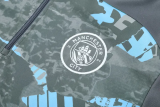 25-26 Man City High Quality Half Pull Tracksuit