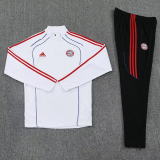 25-26 Bayern High Quality Kids Half Pull Tracksuit