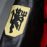 25-26 Man Utd Red Cotton Baseball Jacket