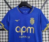25-26 Monaco Home Fans Soccer Jersey