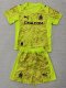 25-26 Marseille Yellow GoalKeeper Kids Soccer Jersey