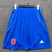 25-26 Universidad De Chile Home Shorts pants 25-26 Universidad De Chile Home Shorts pants