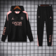 24-25 PSG Black Hoodie Tracksuit (卫衣套装)