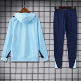 24-25 France Light blue Hoodie Tracksuit (卫衣套装)