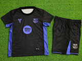 25-26 BAR Black Joint Edition Kids Player Version Soccer Jersey 1:1 Thai Quality(球员童装)
