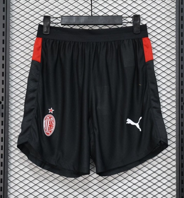 25-26 ACM Home Player Version Shorts Pants 1:1 Thai Quality (球员短裤)