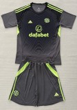 25-26 Celtic Gray Black Goalkeeper Adult Suit 1:1 Thai Quality